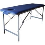 Складной массажный стол Master Plus (синий)